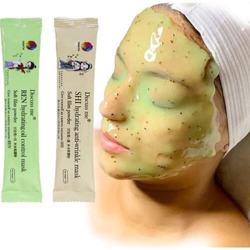 8Pcs Top Quality Hydrojelly Mask Powder Diy Beauty Salon Home Use Modeling Rose Petal Gold Kiwi Peel Off Facail Mask 15G Oem