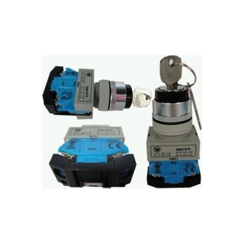Emergency N/O Rotary Switch Key Locking 600v 10A WA1