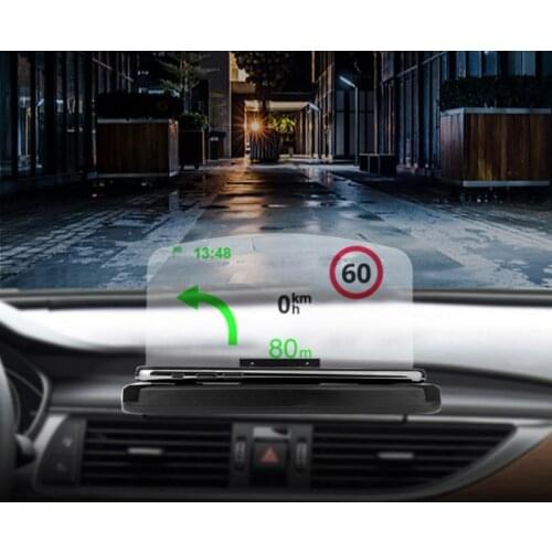 HUD HD Car Phone Holder Navigation Head-up Display Navigation Projector Auto Accessories Car Interior New
