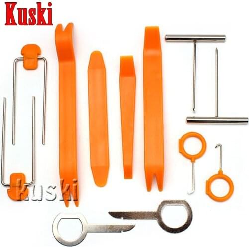 Car Styling 12pcs/set Removal Tool Sticker For Volkswagen VW Polo Passat B5 B6 CC Golf 4 5 6 7 Touran T5 Tiguan Bora Accessories