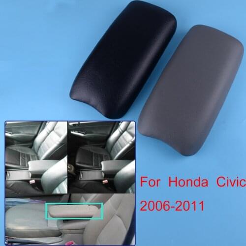 CITALL 33x16.7 cm Front Center Console Armrest Case Cover Lid Fit for Honda Civic 2006 2007 2008 2009 2010 2011