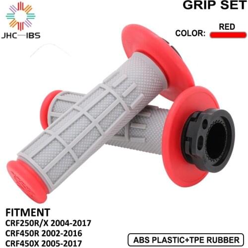 For HONDA CRF250R CRF250X 2004-2017 CRF450R 2002-2016 CRF450X 2005-2017 CRF Motorcycle Grip Handle Bar Throttle Tube Twist
