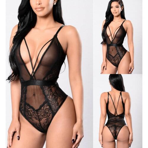 ITFABS Women's Transparent Bodysuits China
