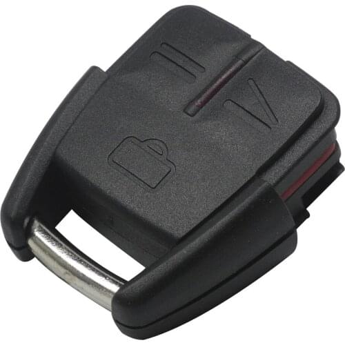 Jingyuqin10pieces/lot No Blade Car Key Case Shell Cover Styling For Vauxhall Opel Frontera Omega 3 Buttons No Chip Key Case Fob