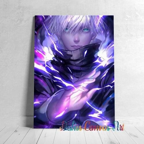 Anime Canvas gojo jujutsu kaisen Pictures Home Decoration Paintings Poster HD Prints Wall Art Modular Living Room Framed