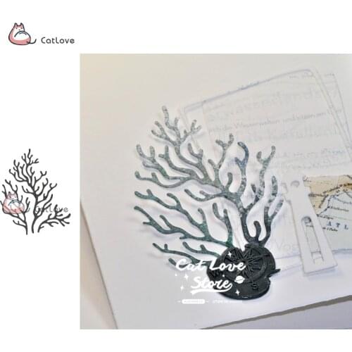 Seaweed Plant Metal Cutting Dies Stencils For DIY Scrapbooking Paper Card Decorative Craft Dies Embossing Die Cuts New 2019