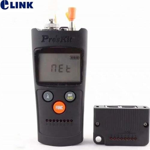 MT-7602-C 4-IN-1 Optical Power Meter +VFL+Cable Tester +LED flashlight Fiber Optic Power Multimeter Proskit Visaual Fault fiber