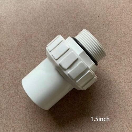 Sand filter pump hose adapter pool filter hose connectors water hose fitting swimming pool filter parts 1.5/2 inch white black