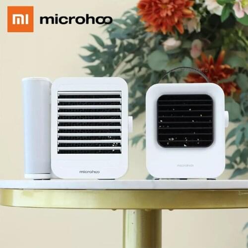 Xiaomi Microhoo Desktop Fan Portable Humidification Air-conditioner Fan Youth Edition Wireless Fog-free Fan Hidden Water Tank