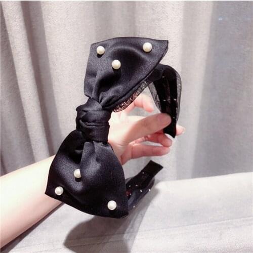 Sweet Simplicity fresh pearls Hair Hoop Headband Hairband for Women Girls Shining Hair Band Hair Accessories 2018 New