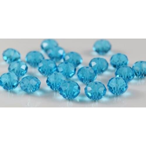 2015 Wholesale 9x12mm Glass Crystal Faceted Loose Beads 30pcs 14 colors CR-03E