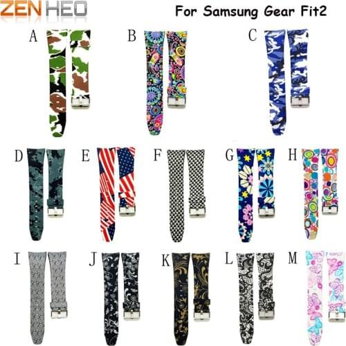 Silicone Watchband For Samsung Gear Fit 2 Fit2 SM-R360 Watch Band Replacement Bracelet Wristband Strap