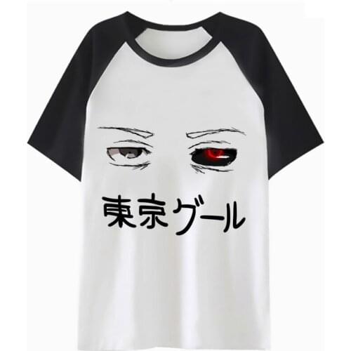 Tokyo Ghoul Kaneki spirit t shirt streetwear clothing tee hop top funny men for tshirt harajuku male hip t-shirt PF4794
