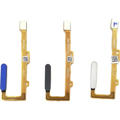 10pcs/lot For Huawei Honor 20 Home Button FingerPrint Touch ID Sensor Flex Cable Ribbon Replacement Parts
