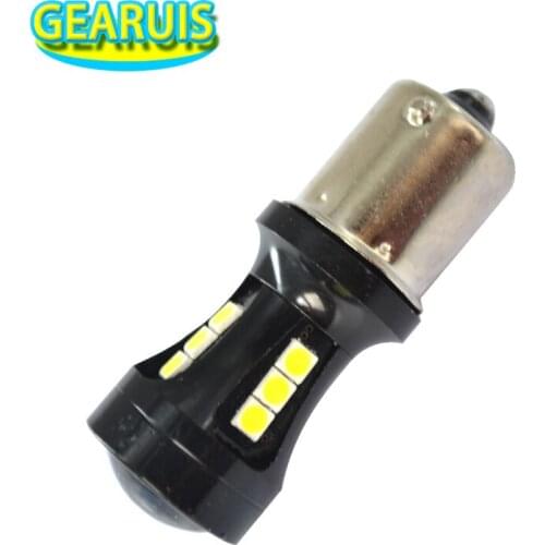 2pcs High power 1156 BA15S 18 SMD 3030 LED BAU15S 1157 BAY15D Reverse Light Turn signal Bulb Brake lights 12V 24V