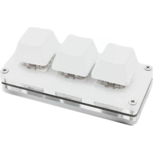 3-key Mechanical Keyboard With Software OSU Gaming Macro Programming Keypad DIY Customize Keyboard Keyboard USB L6A7