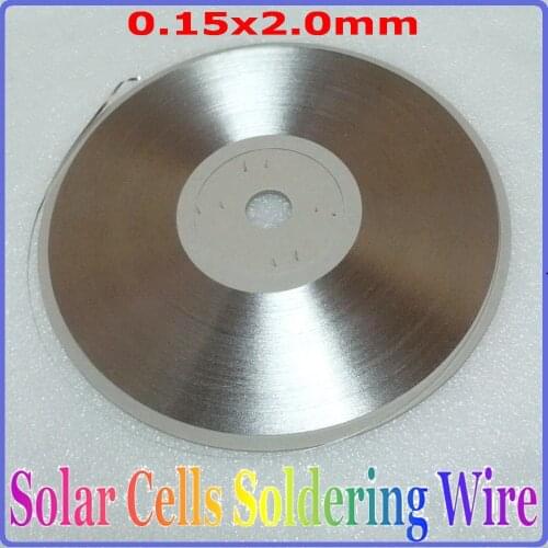 640 feet PV Ribbon 0.15*2mm Tabbing Wire for solar cells soldering (Environmentally friendly Lead-free Tin Silver Copper)