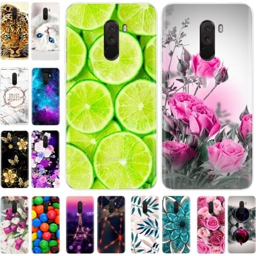 Pocophone F1 Phone Case For Xiaomi Pocophone F1 Global Case Pocofone F1 Silicone Soft TPU Back Cover For Xiomi Poco F1 Case 6.18