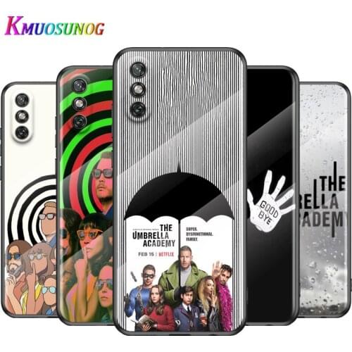 Umbrella Academy For Huawei Y6 Y7 Y9 Y5P Y6P Y8S Y8P Y9A P Smart Z 2019 2020 2021Tempered Glass Cover Phone Case