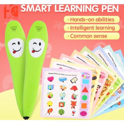 Kids Early Learning Logic Pen IQ Toy Gifts with Learning Children Book E-book Intellectual Education Early English Point Reading