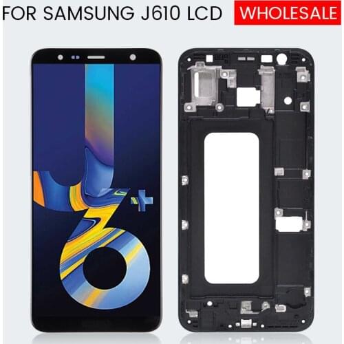 1Pcs J415 Display For Samsung Galaxy J4 Plus Lcd Screen J610 Display With Touch Panel GLass Digitizer Assembly Free Shipping