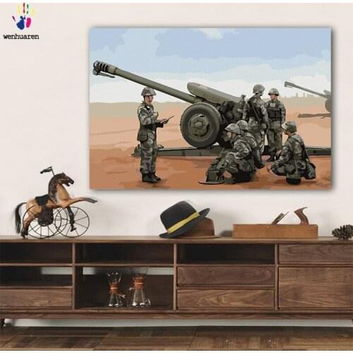 DIY colorings pictures by numbers with colors The soldier in my eyes painting drawing painting by numbers framed Home