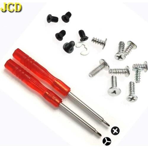 JCD For GBM Replacement Philips Head Screws Set Tri-Wing Screwdriver Screw Driver for GameBoy Micro Console Shell Repair Tool