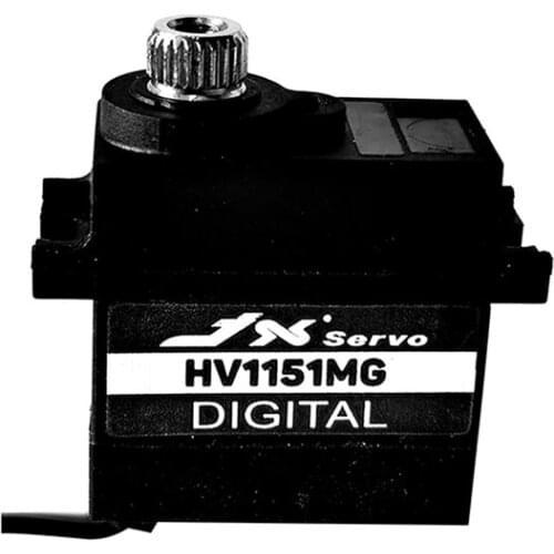 JX PDI-HV1151MG Mini Waterproof Servo 8.4V 4.5KG Metal Gear Digital Servo for Traxxas TRX-4 BRX01 Crawler Rc Car