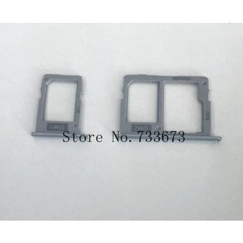 50Set/lot New Original For Samsung Galaxy J3 J5 J7 2017 J330 J530 J730 Dual Sim Card Tray Slot Holder Micro SD Card Holder