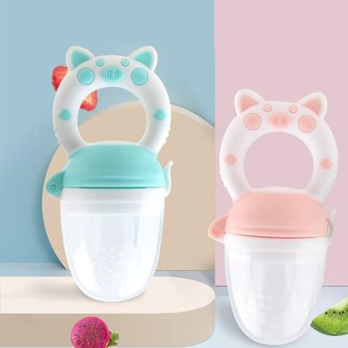 Fresh Food Nibbler Baby Fresh Food Feeder Bite BPA Free Practice Feeding Bebe Product Toddler Safe Supplies Nipple Teat Pacifier