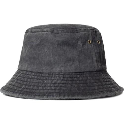 100% Washed Cotton Soft Bucket Hat Unisex Summer Travel Beach Sun Hat Outdoor Fisherman’s Hat Casual Hiking cap