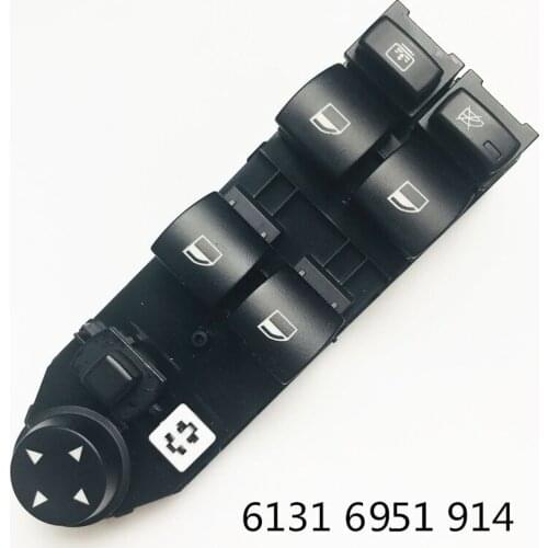 Master Window Switch for BMW E60 525i 528i 530i 535i 545i 550i M54 2.5L N52 3.0L N54 3.0L 61316951914