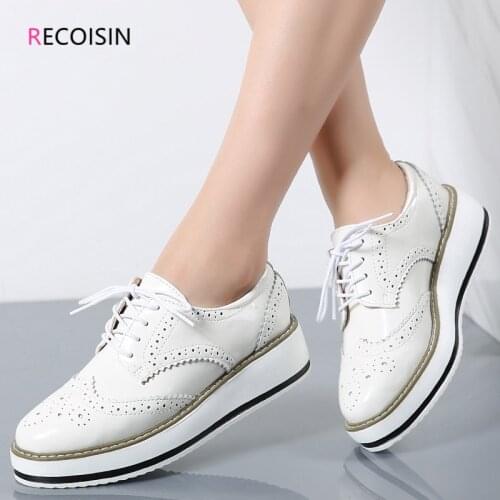 RECOISIN Women's Oxfords