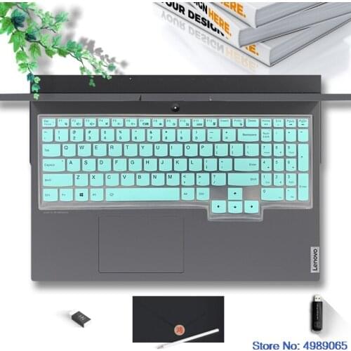 Silicone Notebook keyboard cover skin Protector For lenovo legion 7 legion 7i legion 5 5i 15IMH05H 15.6'' gaming laptop 2020