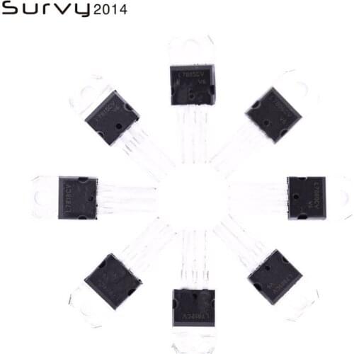 10pcs/lot L7815CV TO220 L7815 TO-220 7815 LM7815 MC7815 new and original IC In Stock diy electronics