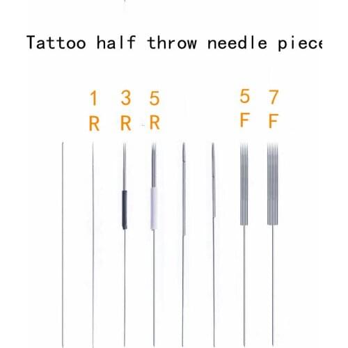 100 agulhas dos pces 3rs e 100 pontas pequenas da agulha do bocal 1r dos pces para a composição permanente gaintsun/máquina da t