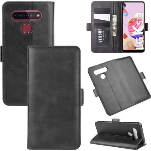 Case For LG K51S Leather Wallet Flip Cover Vintage Magnet Phone Case For LG K41S Coque
