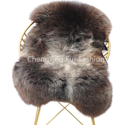 CX-D-151B Throw Rug Australian Sheepskin Hairy Carpet for Living Room Bedroom Area Rugs Mat