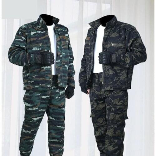 Mens New Sets Camouflage Autumn Running Casual Jogger Tracksuit Men Sweatshirt Sports Set Gym Zipper Slim Fit Male Sport Suit