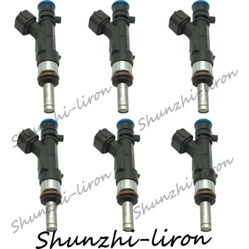 6pcs Fuel Injector Nozzle For Audi A6 2.4 3.2 B-M-W 4F OEM:0280158053 06E133551 0 280 158 053 06E 133 551