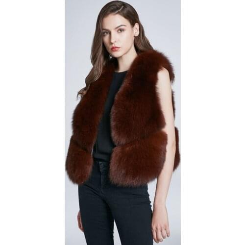 JKP Womens Fox Fur Clamp Leather Fox Fur Coat Womens Autumn And Winter Wiqi Fashion Warm Coat New DHC-45