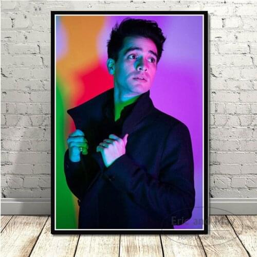 Brendon Urie Panic At The Disco Canvas Painting Posters And Prints Pictures On The Wall Modern Art Decorative Home Decor Quadro