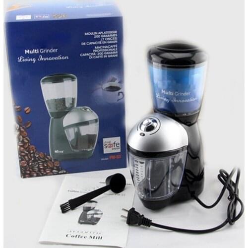 Burr coffee grinder /electric home coffee grinder /cafe grinder/coffee mill with stainless steel grinding plate