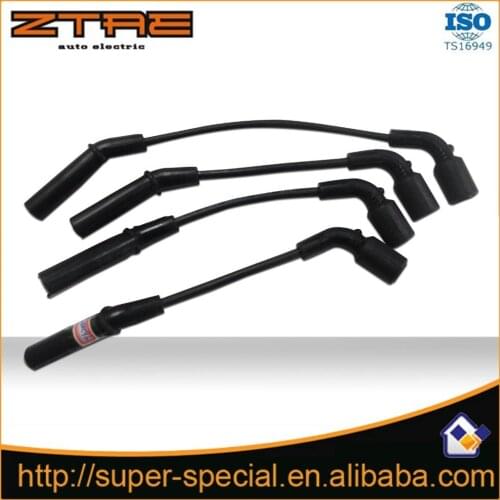 Spark Plug Wire Set Ignition for Chev*rolet Spark1.2 M@tiz1.0L 2011-2015 96288956