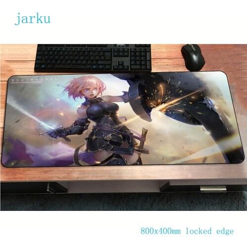 Fate grand order mouse pad 800x400x2mm gaming mousepad anime 3d office notbook desk mat pc padmouse games gamer mats