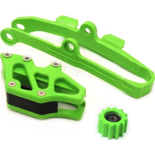 KXF Swingarm Chain Slider With Guard Guide+Roller Fit KX250F KX450F 09-16 Dirt Bike Off Road Motocross Motorcycle Free Shipping