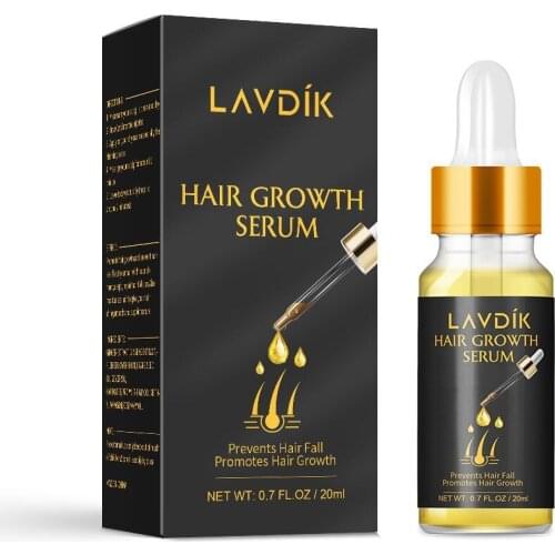 LAVDIK Ginger Fast Hair Growth Serum Essential Oil Anti Preventing Hair Lose Liquid Damaged Hair Repair Growing Dropship TSLM1