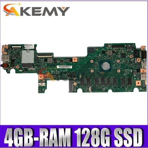 For Lenovo Thinkpad Yoga 11E 5th Gen Laptop motherboard 448.0DA06.0011 17833-1 With N4100 4GB-RAM 128G SSD 100% fully tested