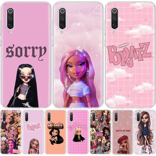 Lovely Doll Bratz soft fashion bumper Phone Case For Xiaomi Redmi Mi Note 9S 9 8T 8 7 6 Pro 5A 5 9A 8A 8 7A 6A 6Pro S2 K30 K20 C
