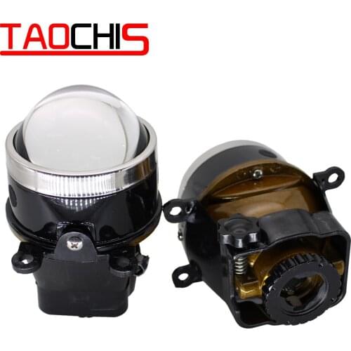 TAOCHIS 12V 55w 3.0 Inches Bi Xenon Projector Lens Fog Light With High Low Beam H11 Lamps For Subaru Ford Mazda